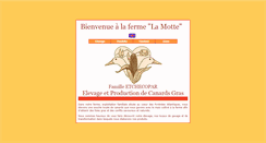 Desktop Screenshot of ferme-lamotte.com